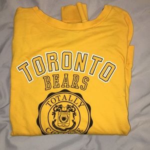 Yellow Toronto Beats University Sweatshirt
